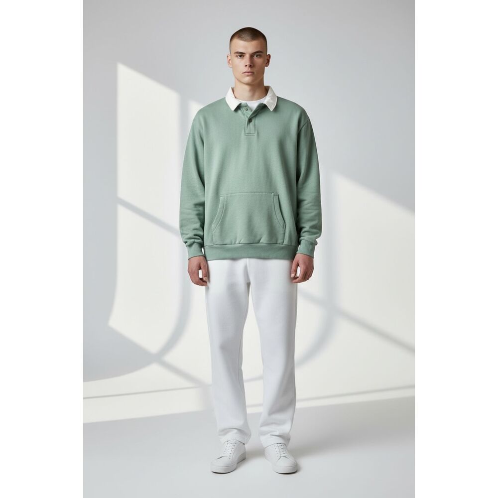 Howlin' Men's 100% Cotton Rugby Sweatshirt